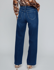 L’AGENCE Scottie High Rise Wide Leg Jeans in Delaney