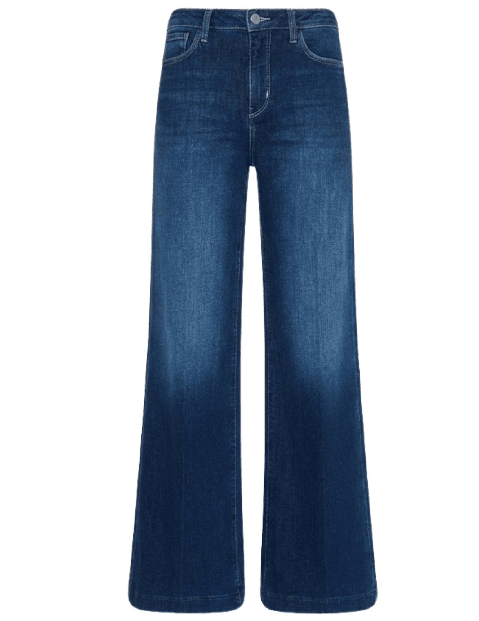 L’AGENCE Scottie High Rise Wide Leg Jeans in Delaney