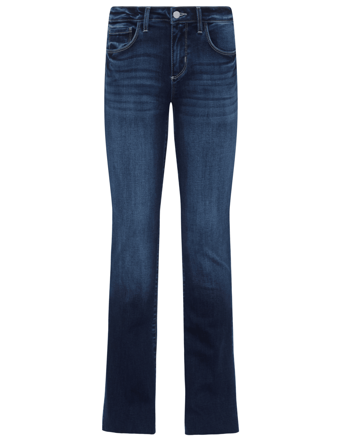 L’AGENCE Sneeki Low Rise Straight Leg Jean in Columbia front view