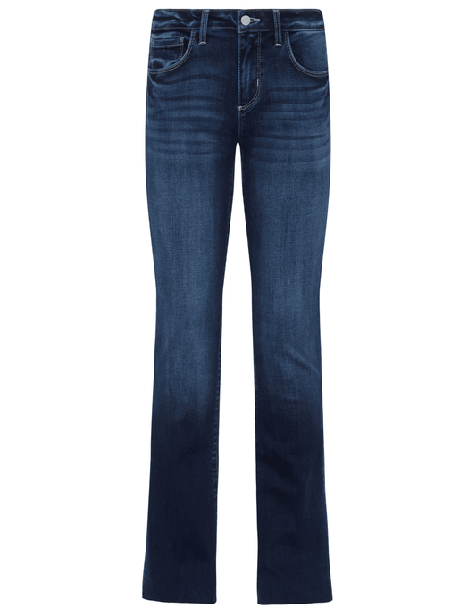 L’AGENCE Sneeki Low Rise Straight Leg Jean in Columbia front view