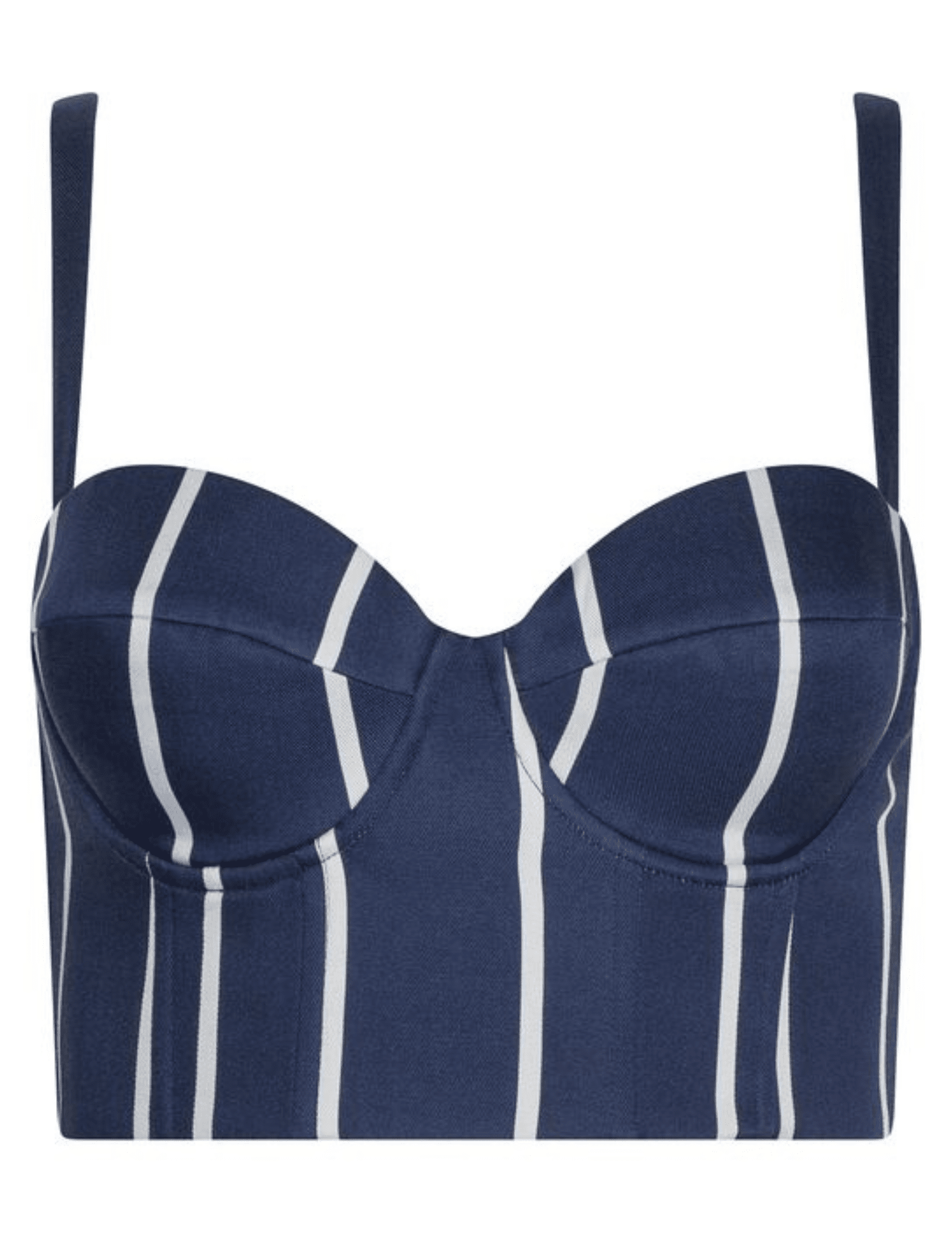 L’AGENCE Soyna striped bustier