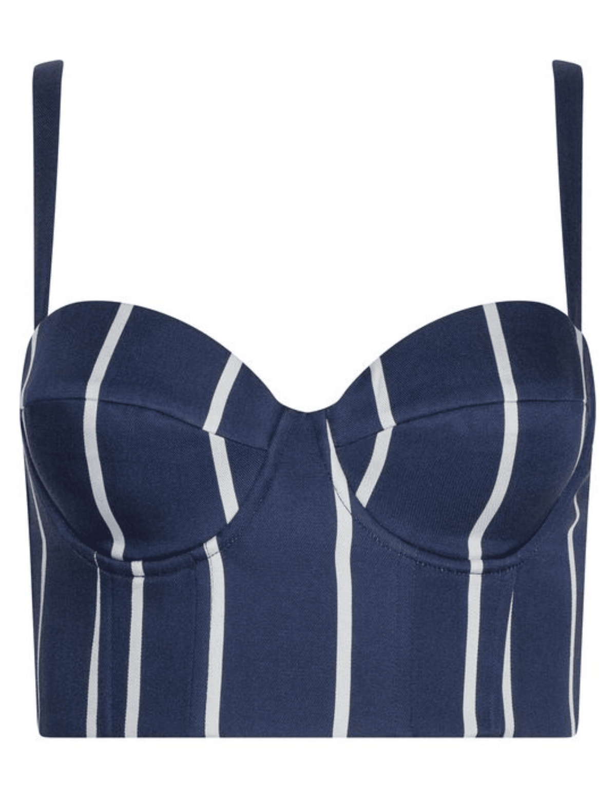 L’AGENCE Soyna striped bustier