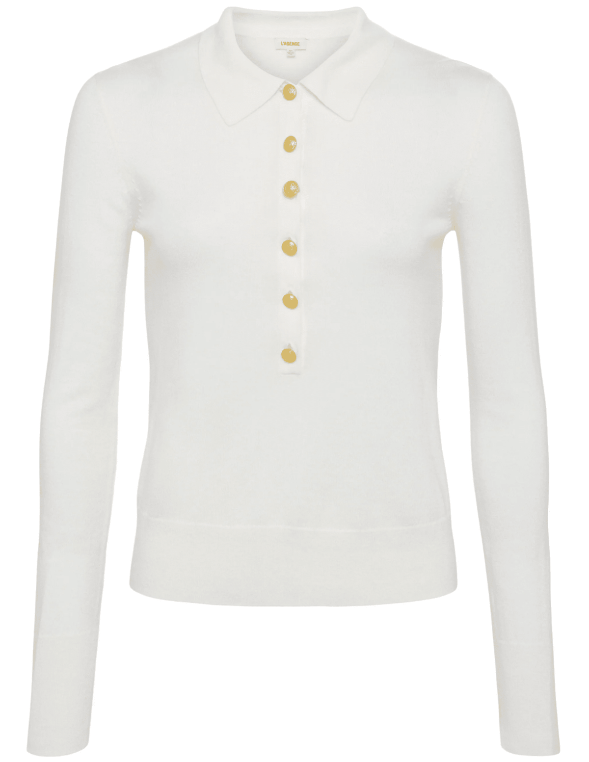 L'Agence - L'Agence Sterling Collared Sweater - Buy Online