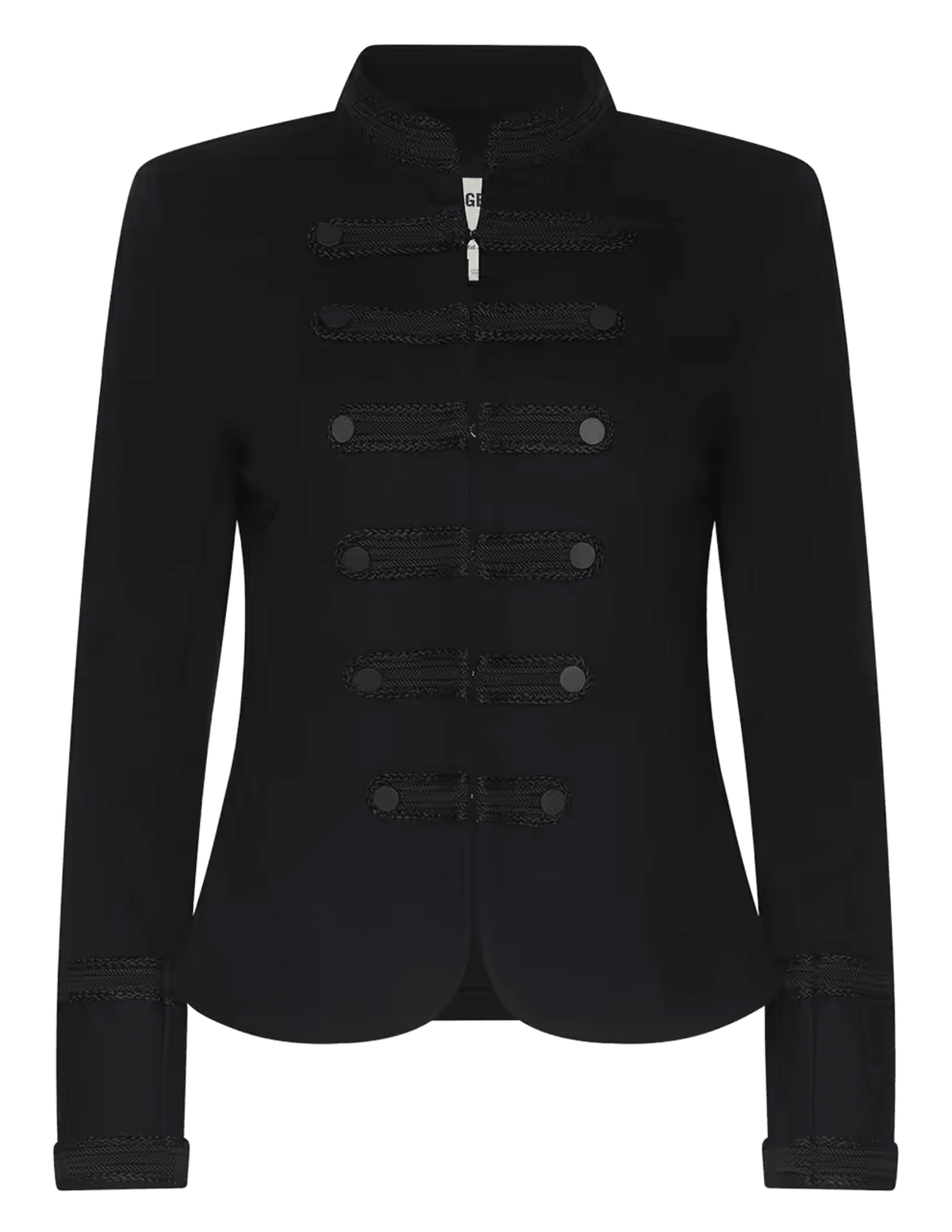  L'AGENCE Victory Military Jacket in black