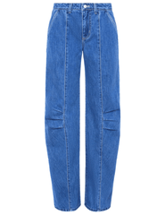 L’AGENCE Zara High Rise Rodeo Jeans in Memphis front view