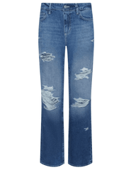 L'AGENCE Zelda Slouchy Straight Jeans in Atlantis Destruct