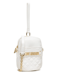 Love Moschino Quilted Crossbody Bag White