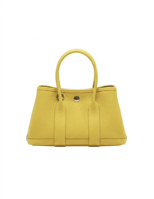 Austin Blaze Magnolia 25 Mini Leather Tote Bag yellow
