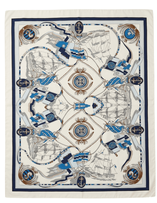 Austin Blaze - Austin Blaze Hallie Nautical Oversize Pareo - Buy Online