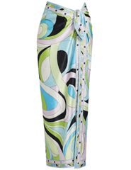 St. Barths La Robe Carmella Retro Sarong Cover-Up