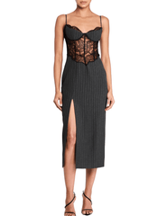Retrofête - PRE-ORDER-Retrofête Kora Bustier Midi Dress - Buy Online