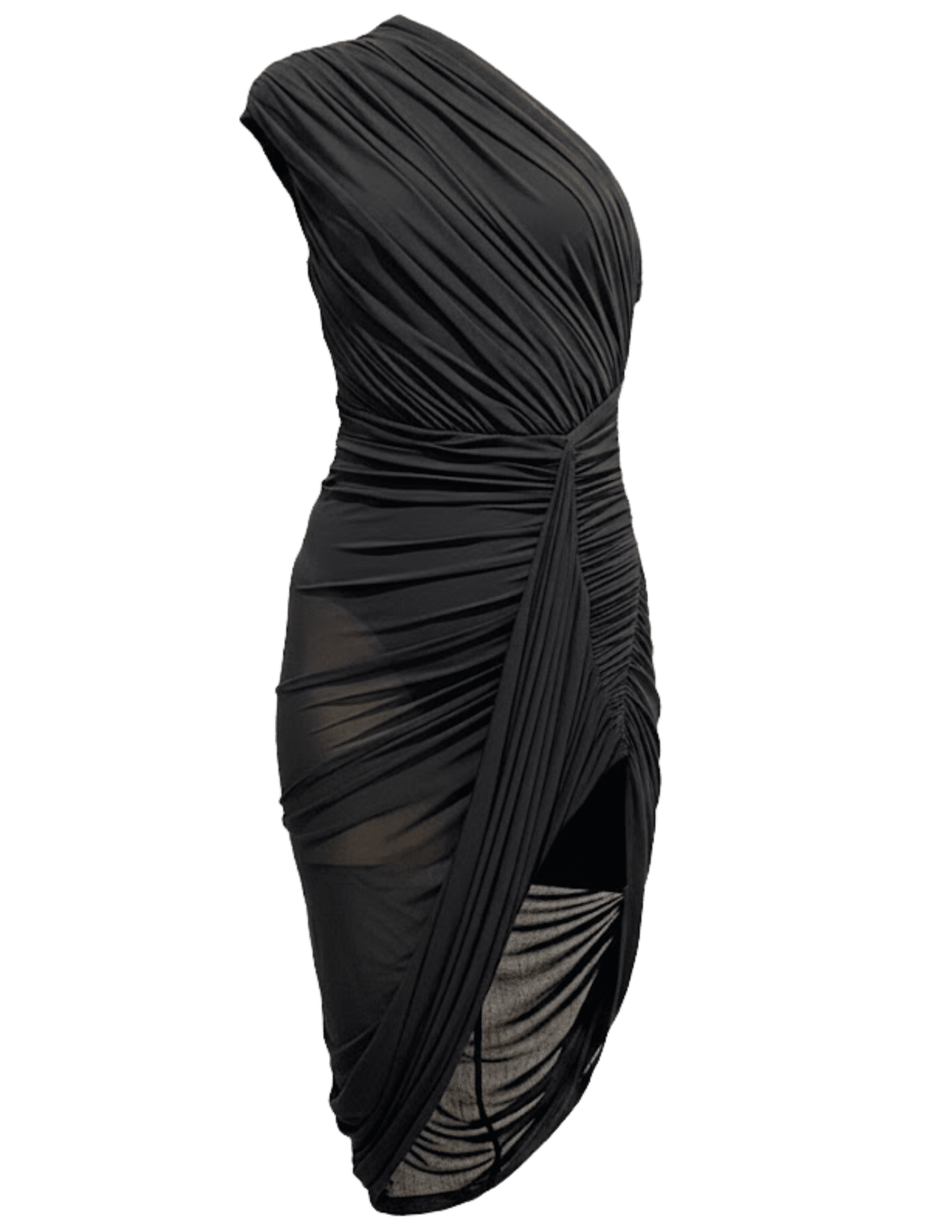 ronny kobo black dress Dresses 97% polyester/3% spandex Ronny Kobo Emery Asymmetrical Dress