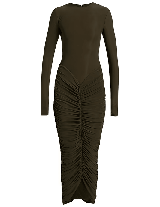 Ronny Kobo - Ronny Kobo Sidonie Long Sleeve Midi Dress - Buy Online