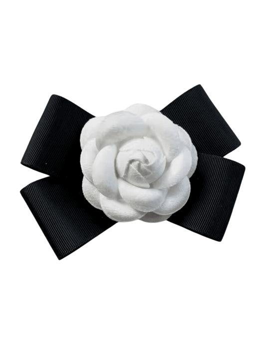 Fleur de Camélia Camellia Bow Brooch