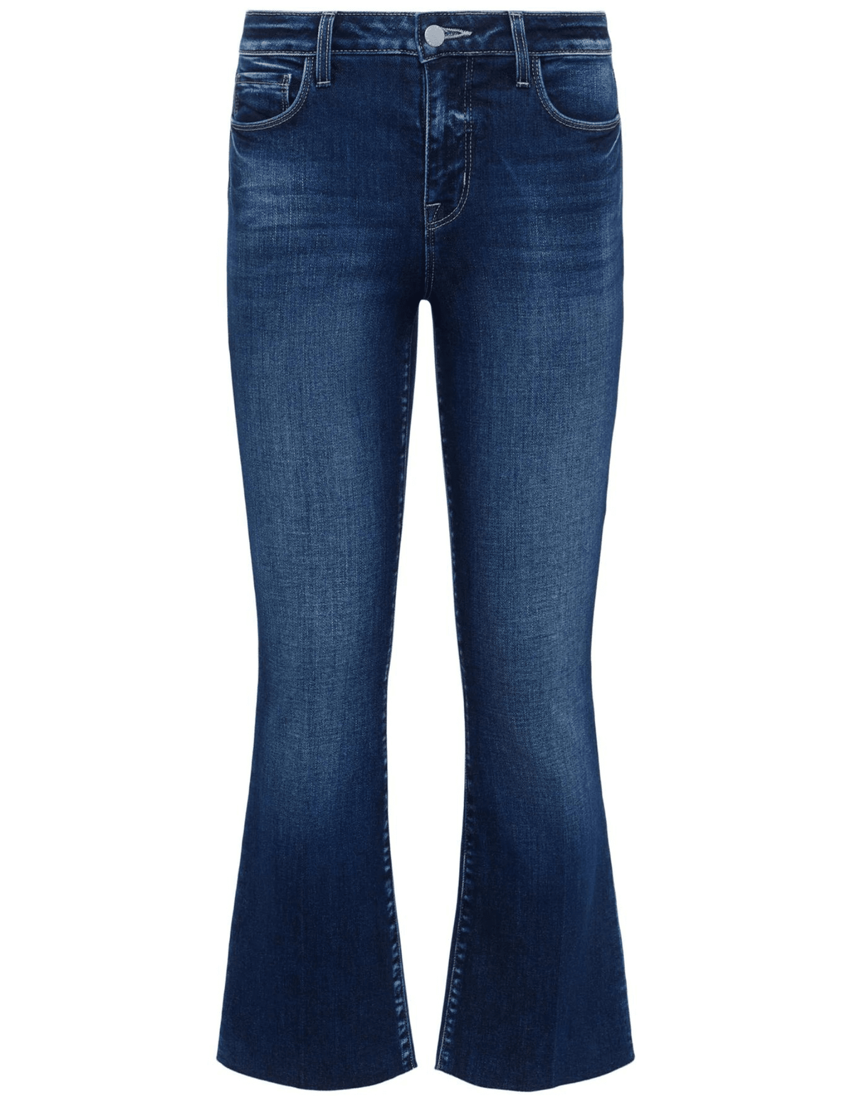 L'Agence Kendra High Rise Crop Flare Jean