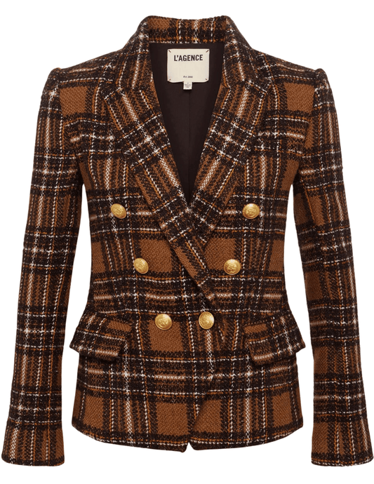 L'Agence Kenzie Double Breasted Blazer