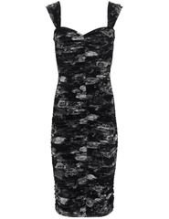 L'Agence Winslow Sleeveless Midi Dress