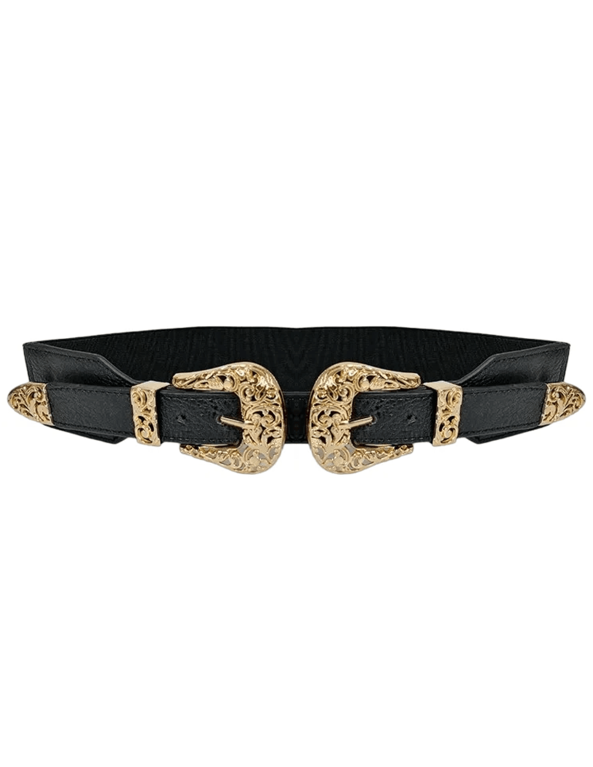 Austin Blaze Double Buckle Stretch Belt