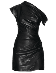 Simkhai Nordi Vegan Leather Mini Dress