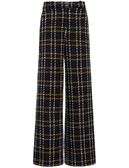 PRE-ORDER-L'Agence Pilar Tweed Wide Leg Pant