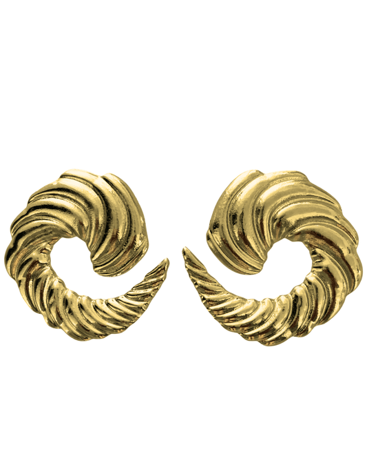 Austin Blaze Spiral Horn Earring