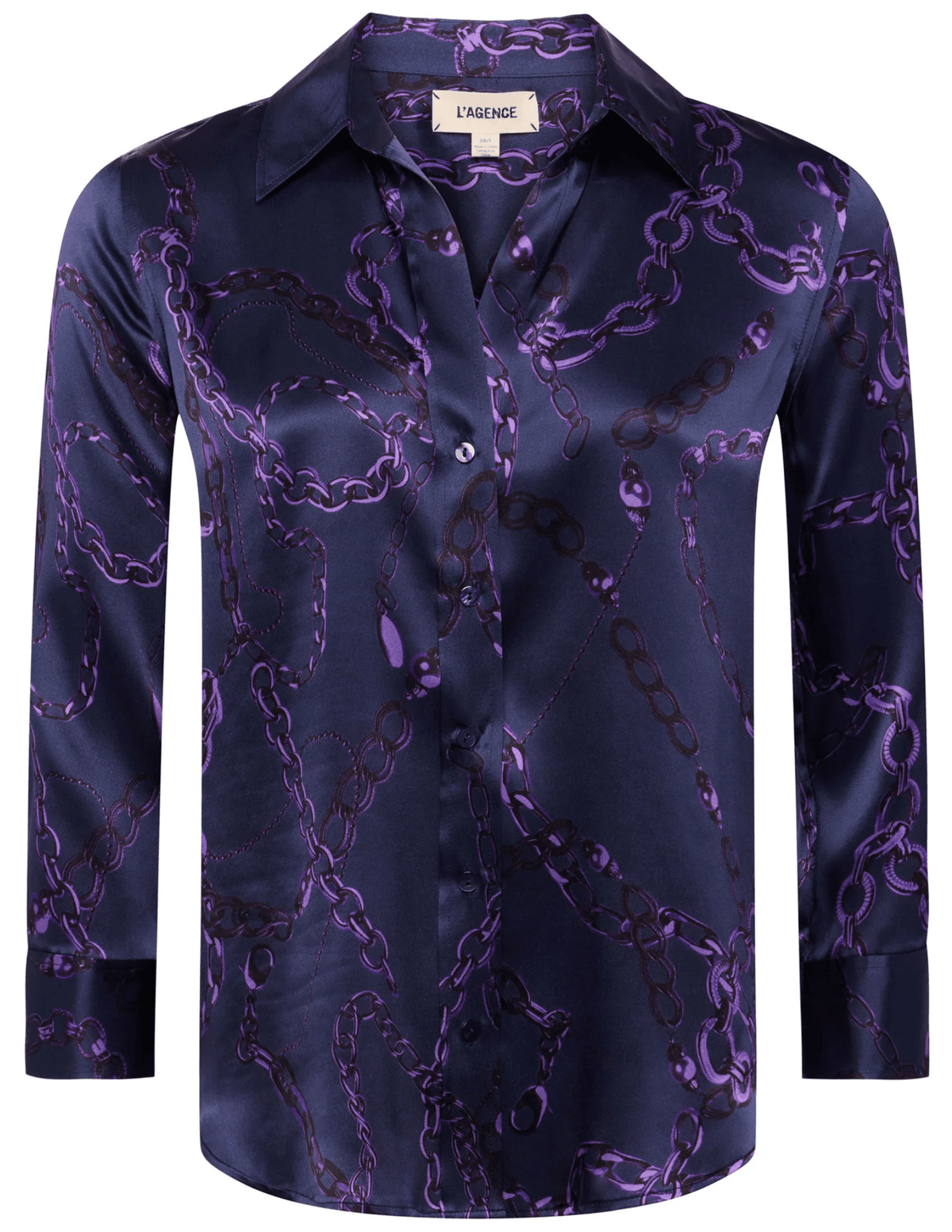 PRE-ORDER-L'Agence Dani Three Quarter Sleeve Blouse