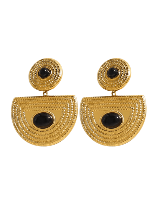 Austin Blaze Nile Drop Stone Earrings