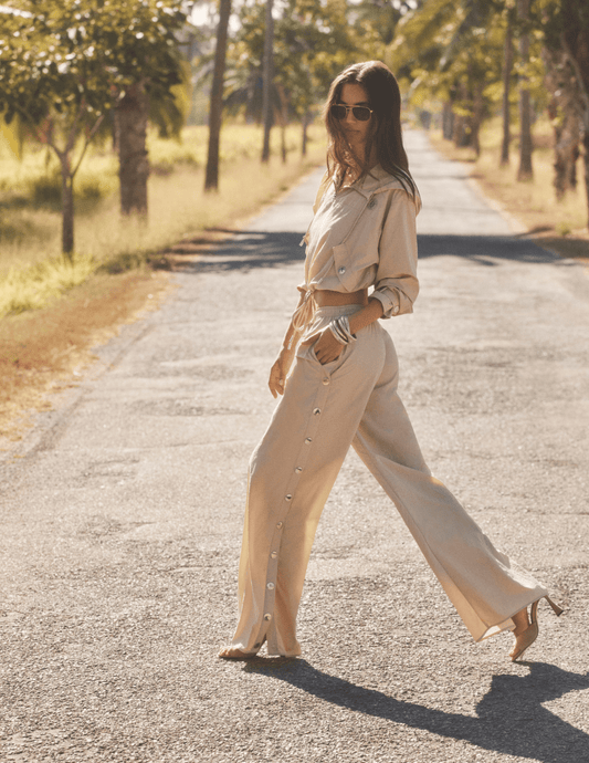 L'Agence Bronwyn Cropped Windbreaker