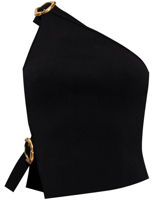 Cult Gaia Valeria Knit One Shoulder Top