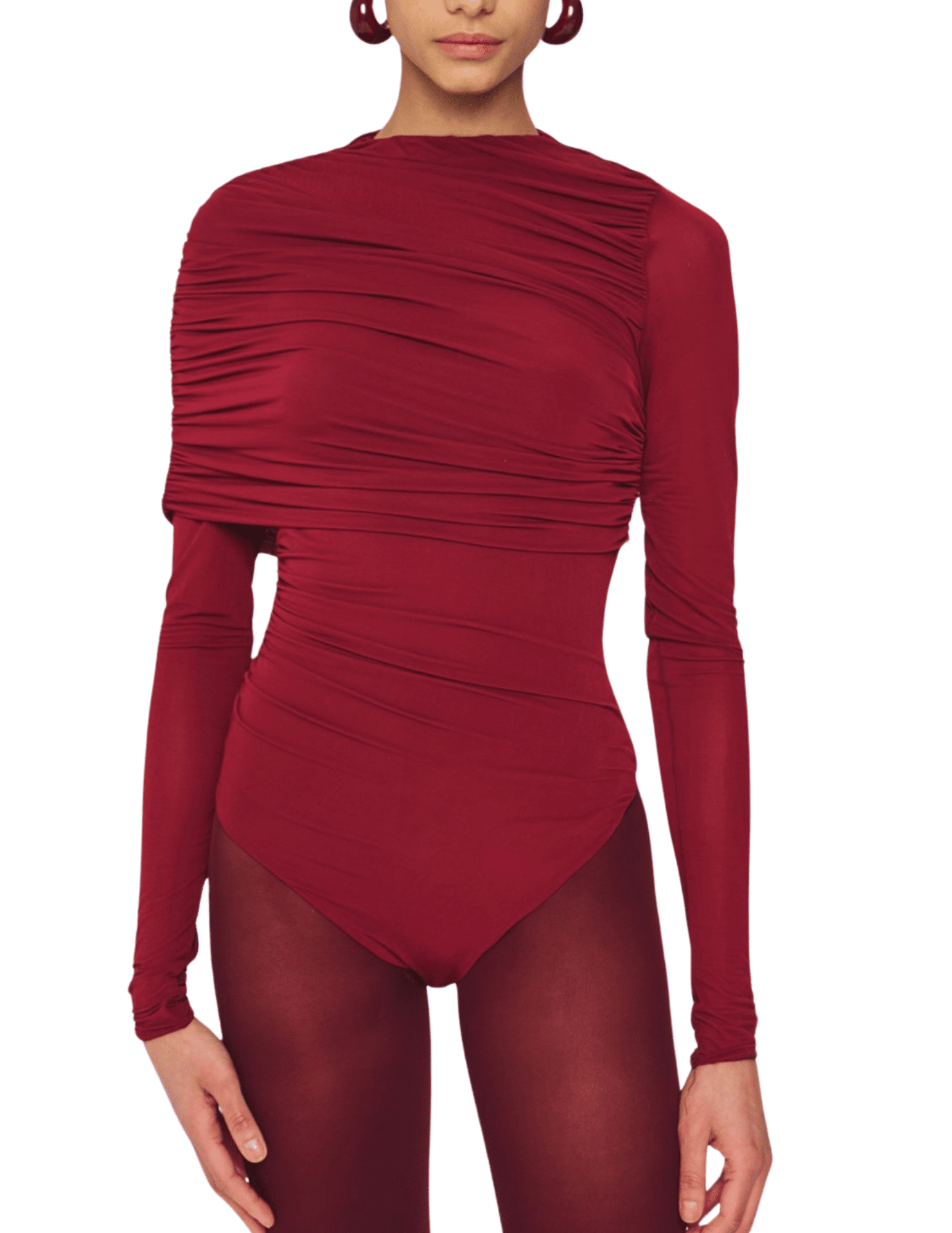 Ronny Kobo - PRE-ORDER-Ronny Kobo Zarina Long Sleeve Bodysuit - Buy Online