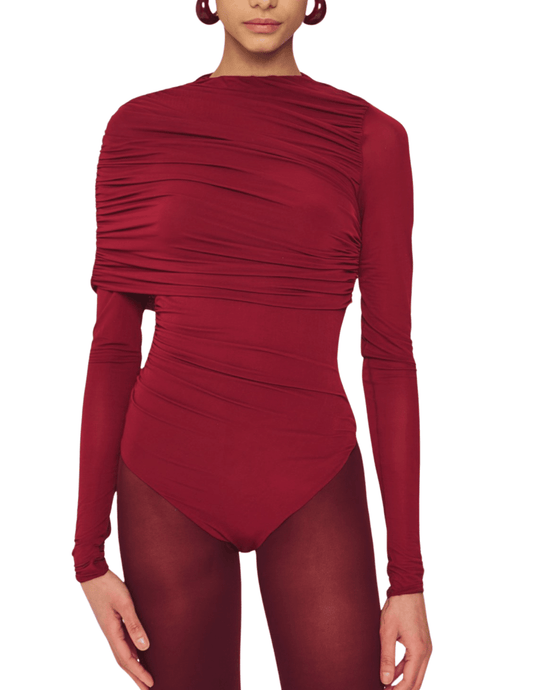 PRE-ORDER-Ronny Kobo Zarina Long Sleeve Bodysuit