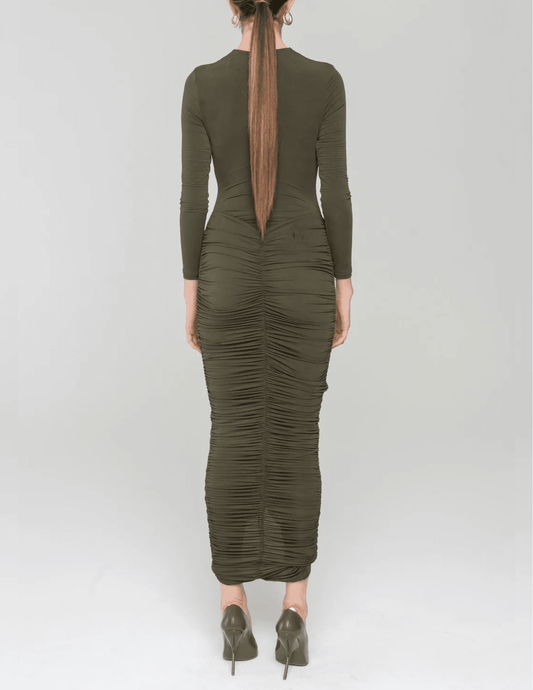 Ronny Kobo - Ronny Kobo Sidonie Long Sleeve Midi Dress - Buy Online