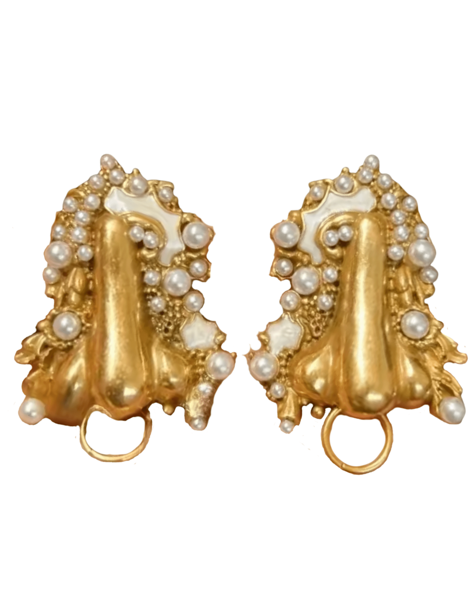 Fleur de Camélia - Fleur de Camélia Elliana Septum Nose Earrings - Buy Online