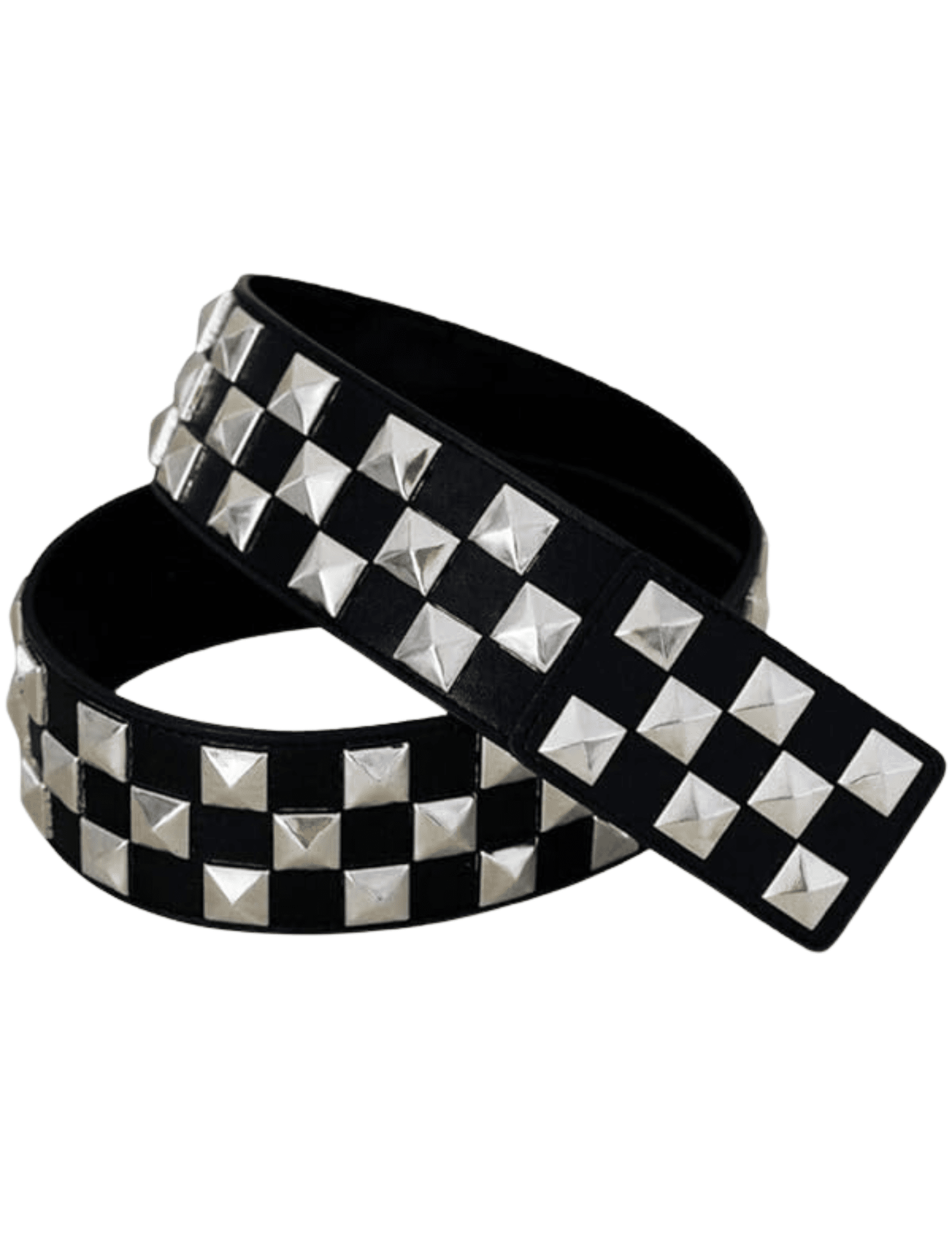 Steven Dann - Steven Dann The Fred Thick Leather Studded Belt - Buy Online