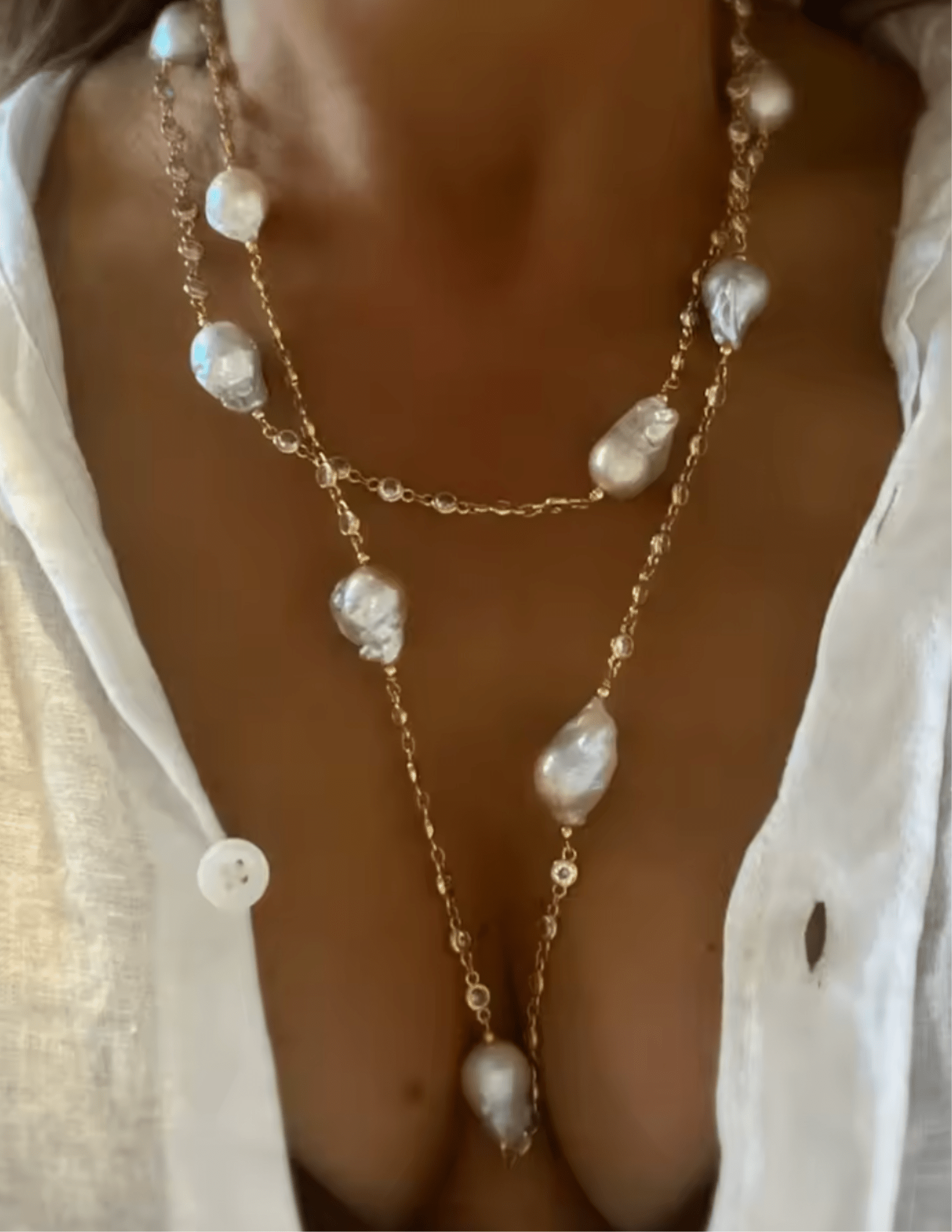 St. Barths La Robe - St.Barths La Robe Ariel Layered Necklace - Buy Online