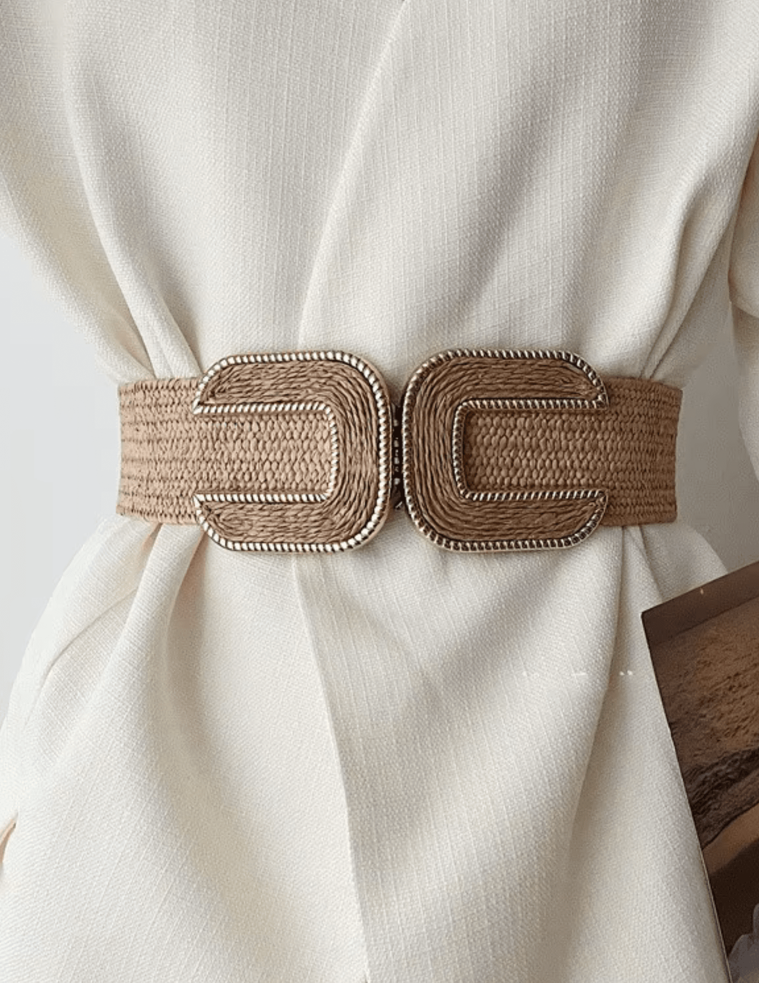 St. Barths La Robe - St. Barths La Robe Ashley Woven Stretch Belt - Buy Online