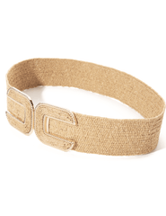 St. Barths La Robe - St. Barths La Robe Ashley Woven Stretch Belt - Buy Online