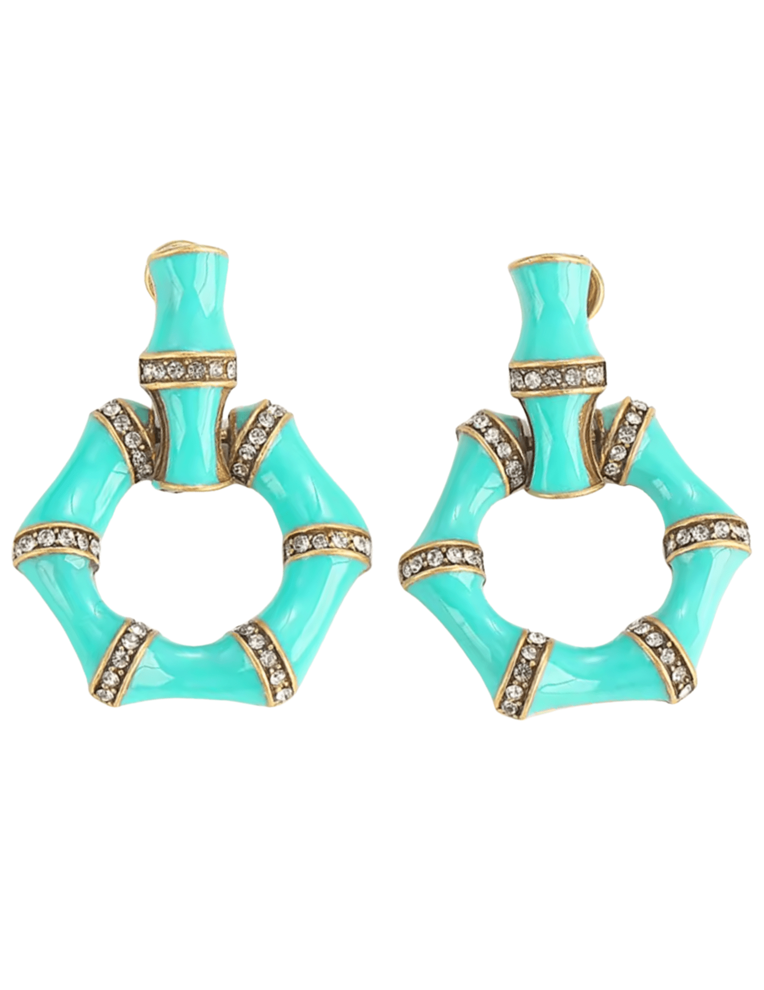 St. Barths La Robe - St.Barths La Robe Luisa Resin Hexagon Earrings - Buy Online