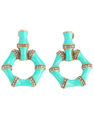St. Barths La Robe - St.Barths La Robe Luisa Resin Hexagon Earrings - Buy Online