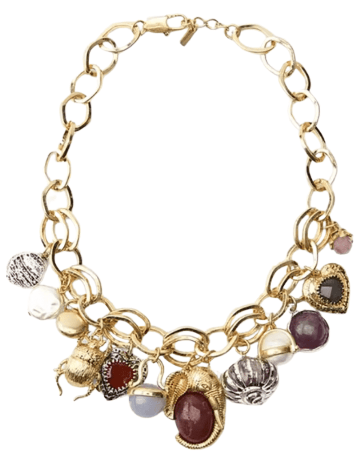 St. Barths La Robe - St.Barths La Robe Marni Resin Gemstone Necklace - Buy Online
