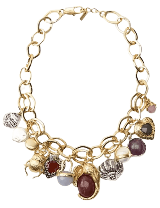 St. Barths La Robe - St.Barths La Robe Marni Resin Gemstone Necklace - Buy Online