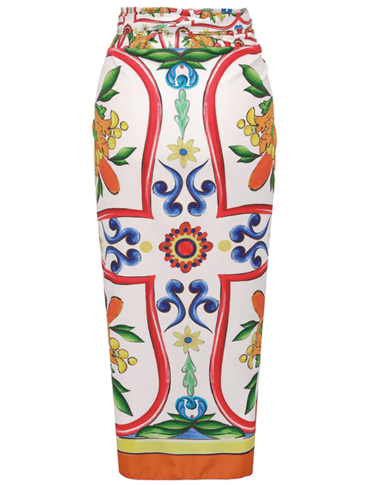 St. Barths La Robe - St. Barths La Robe Mediterranean Tile Sarong - Buy Online