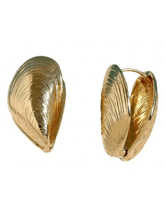 St. Barths La Robe - St. Barths La Robe Mini Oyster Earrings - Buy Online