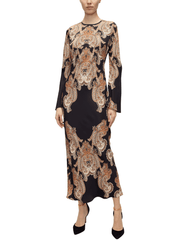 Veronica Beard - PRE-ORDER-Veronica Beard Lupita Long Sleeve Midi Dress - Buy Online