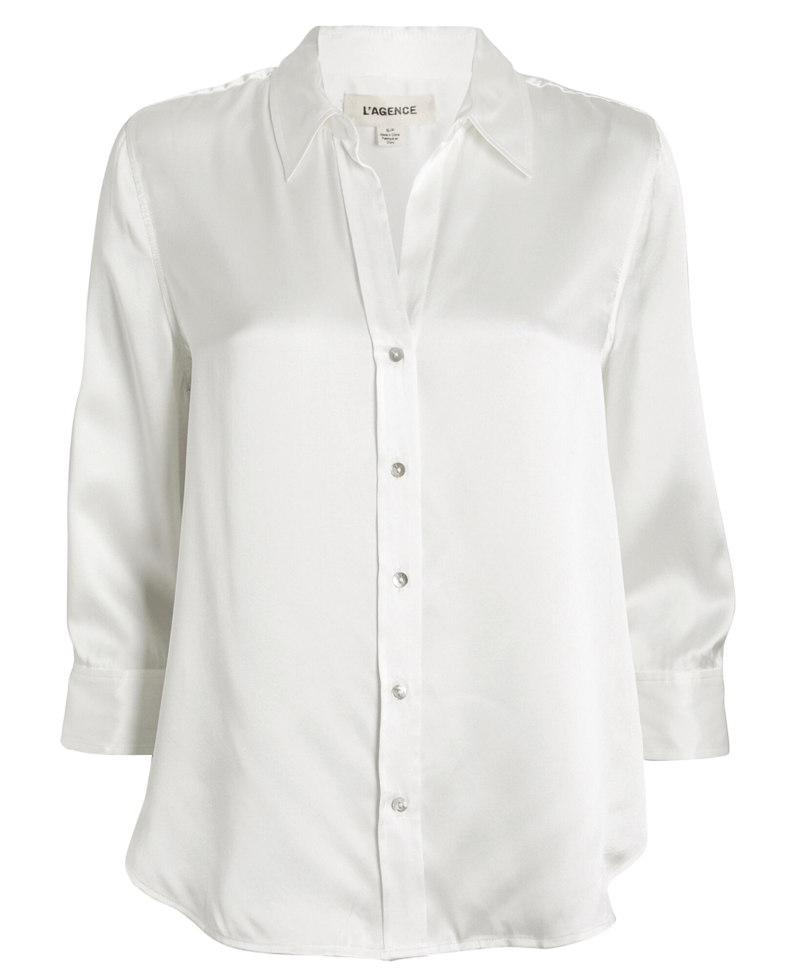 L'Agence - L'Agence Dani Three Quarter Sleeve Blouse - Buy Online