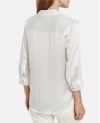 L'Agence - L'Agence Dani Three Quarter Sleeve Blouse - Buy Online