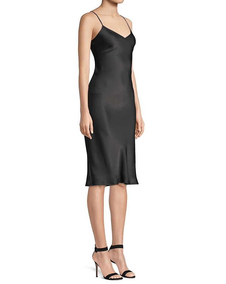 L'Agence - L'Agence Jodie V-Neck Slip Dress - Buy Online
