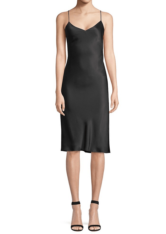 L'Agence - L'Agence Jodie V-Neck Slip Dress - Buy Online