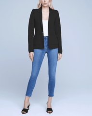 L'Agence - L'Agence Lacey Knit Blazer - Buy Online