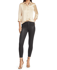 L'Agence - L'Agence Dani Three Quarter Sleeve Blouse - Buy Online
